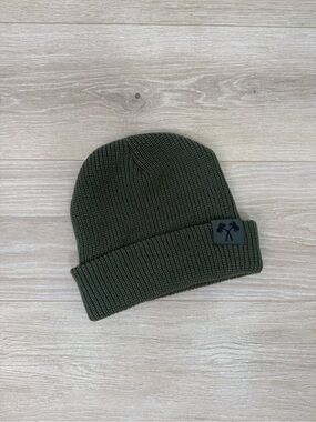 In-N-Out Burger Green Knit Fold Over Beanie